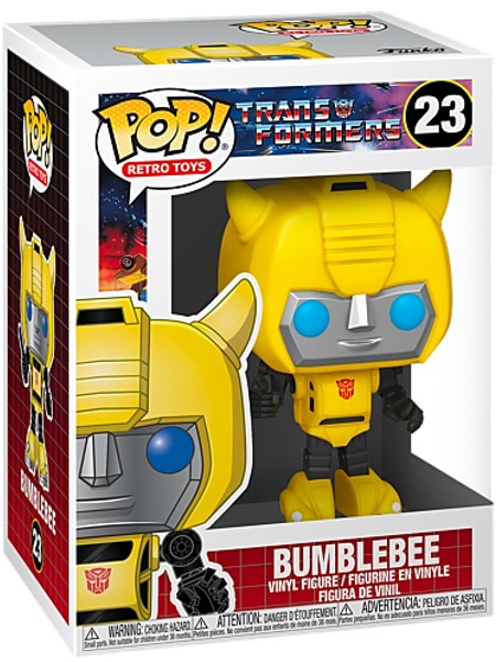 Funko POP #23 Retro Toys Transformers Bumblebee Figure